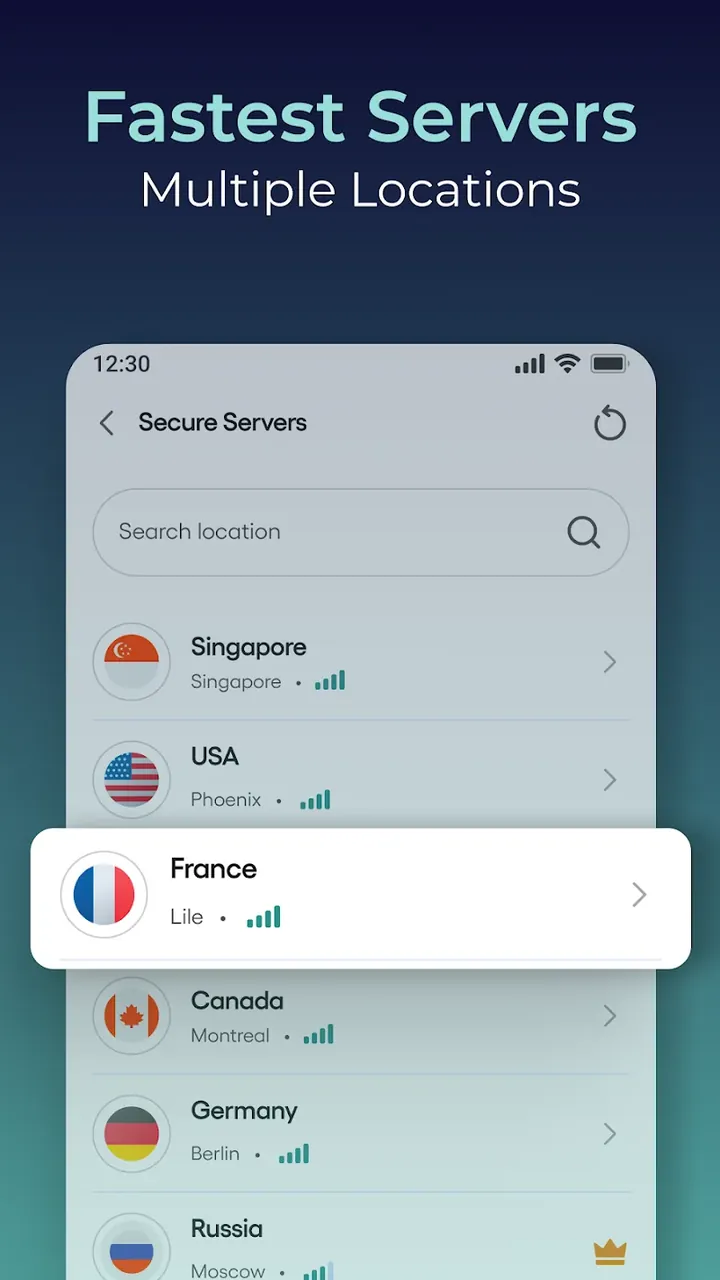 Capture d'écran 4 de Surge VPN - Fast & Secure
