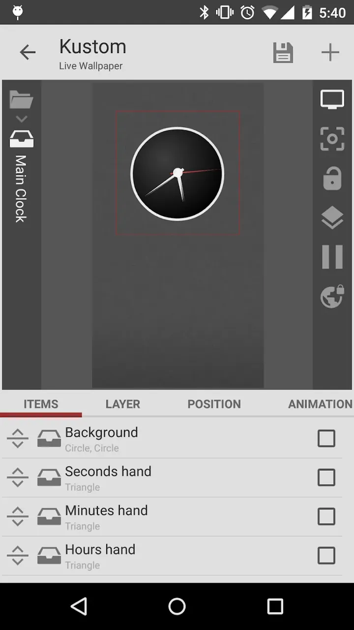 KLWP Live Wallpaper Maker capture d'écran 4