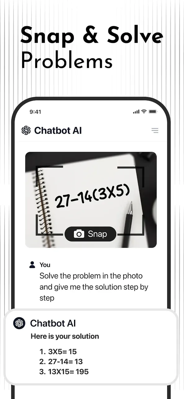 Capture d'écran de l'Assistant de Recherche IA Chatbot 4
