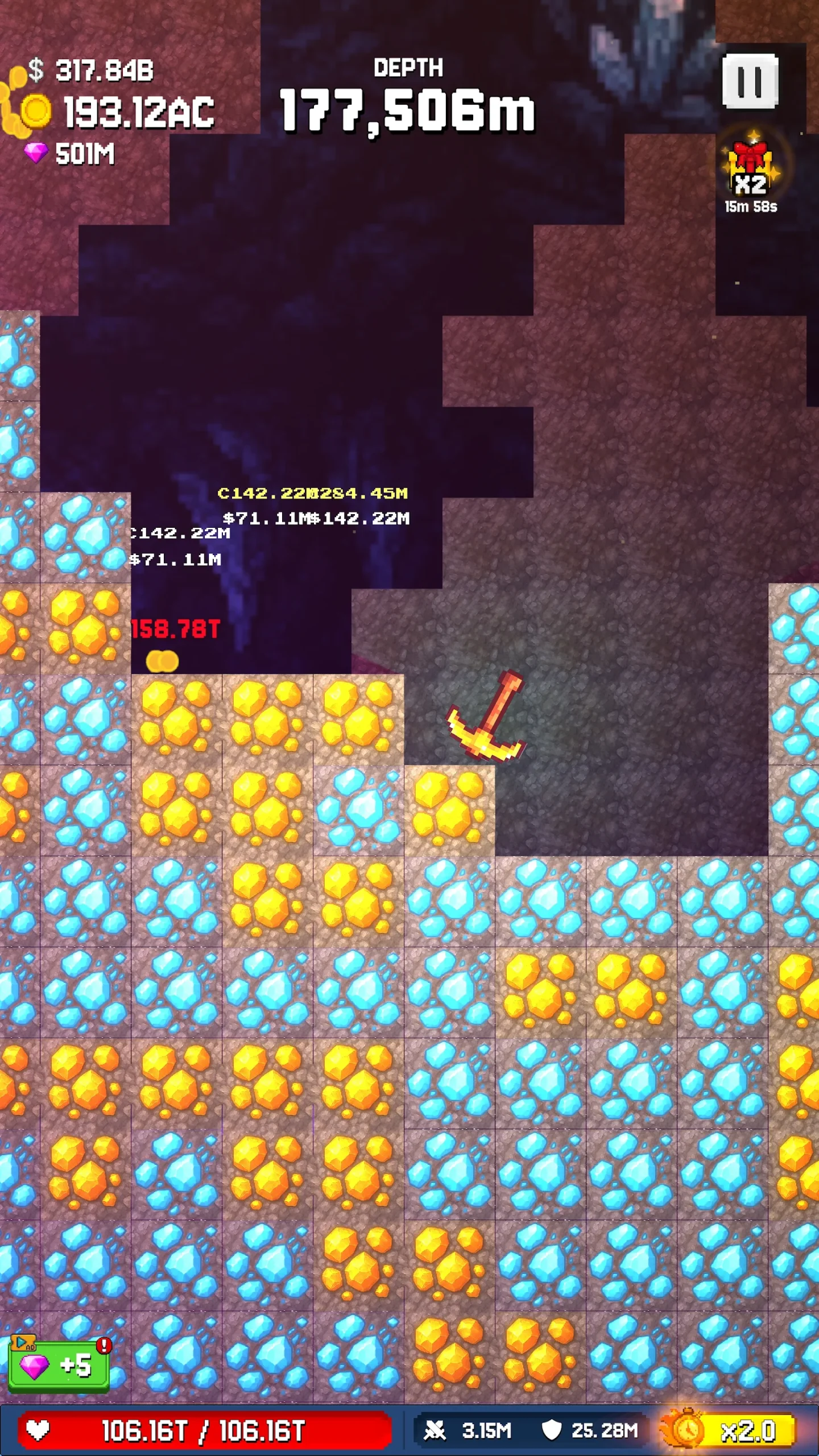 Idle Block Miner capture d'écran 5