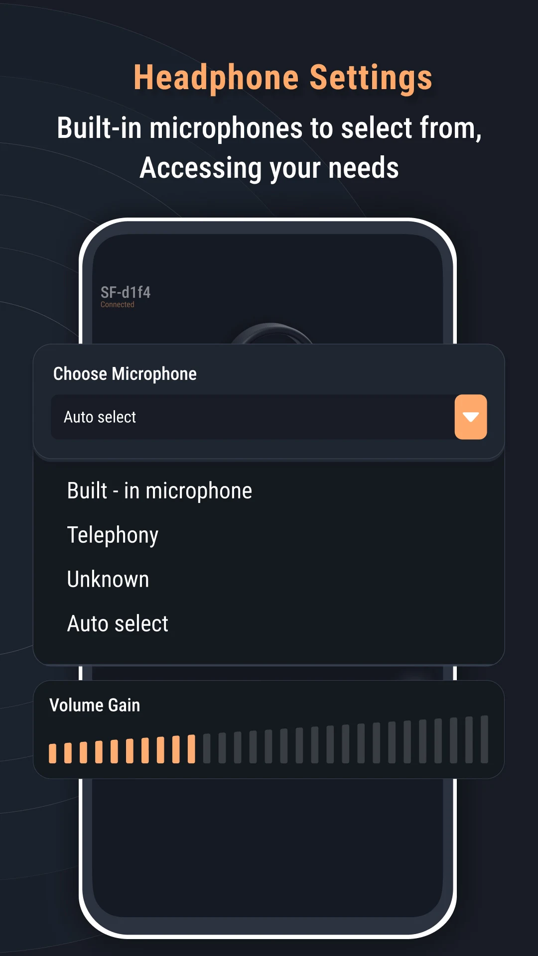 Capture d'écran Safe Hearing: Recording Aid 3