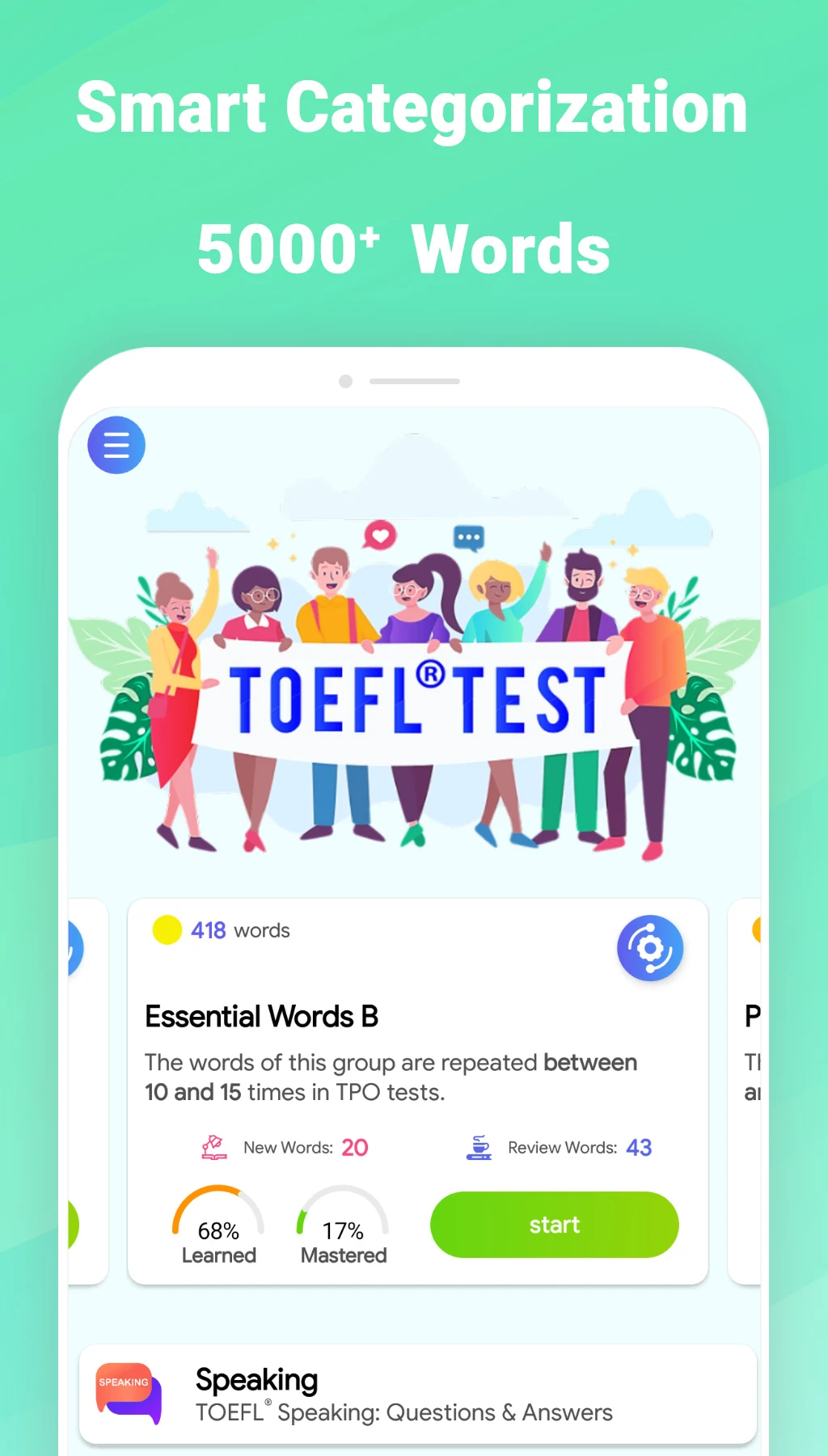 Capture d'écran 2 Vocabulary for TOEFL® - TPO®