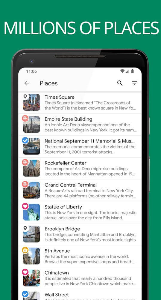 Capture d'écran 3 de Sygic Travel Maps Offline & Trip Planner