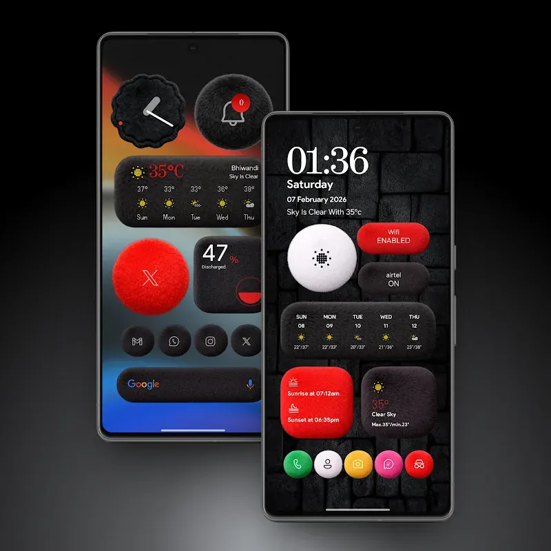 Capture d'écran Fluffy Thing KWGT 6