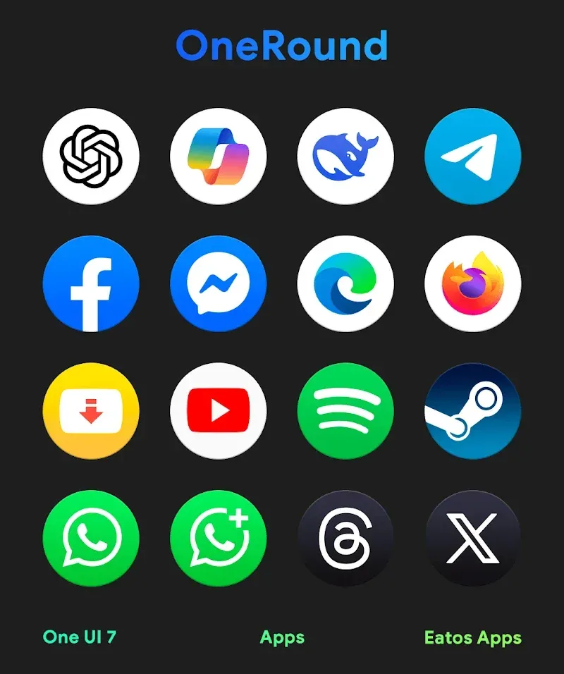 Capture d'écran OneRound 7 - Icon Pack 3