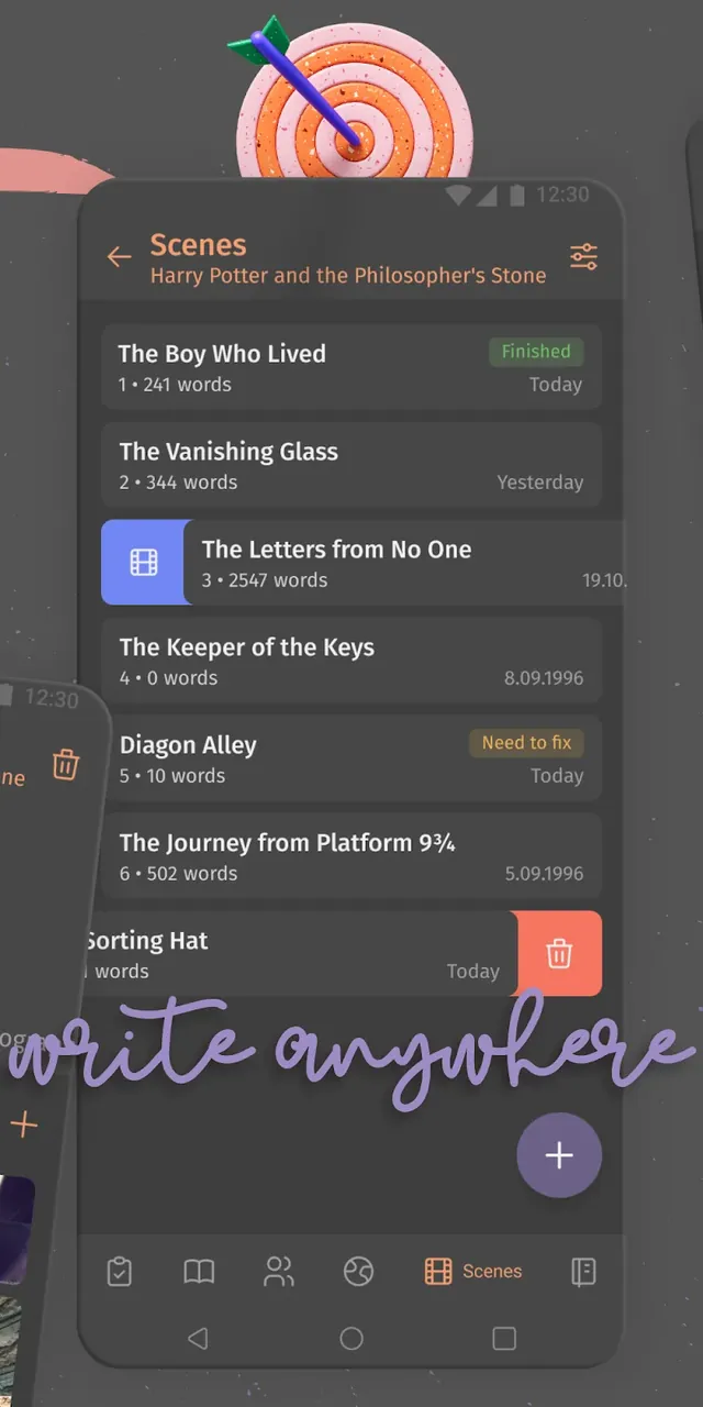 Fabula - Story Planner capture d'écran 6