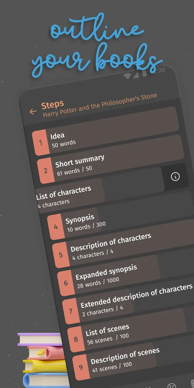 Fabula - Story Planner capture d'écran 3