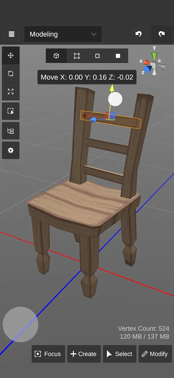 Aperçu 4 de ArtiMesh - 3D Modeling App