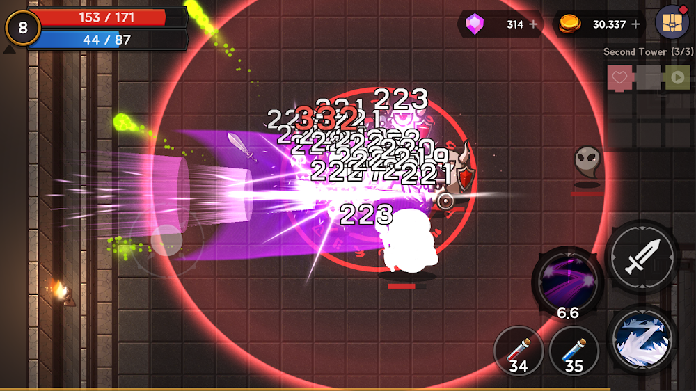 Tower And Swords gameplay screenshot 2