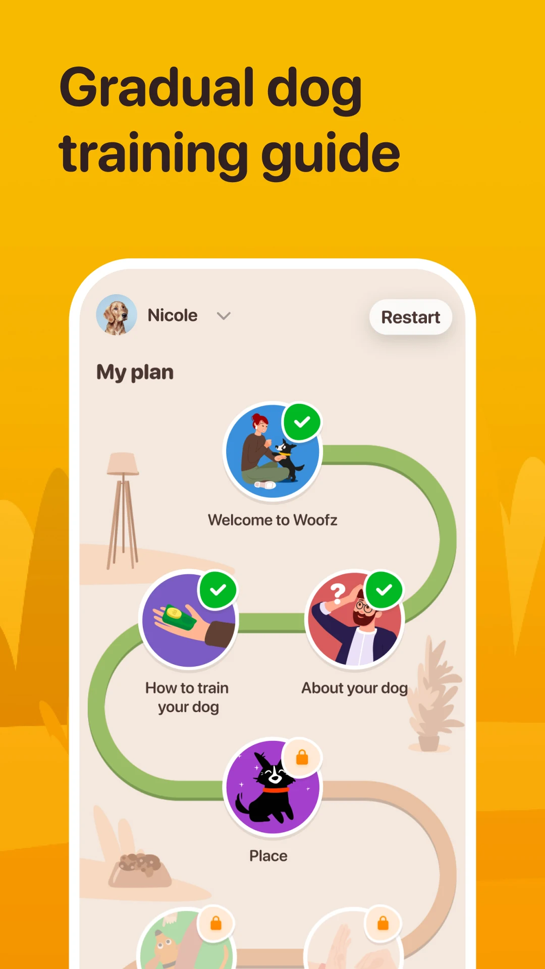 Woofz - Puppy and Dog Training Capture d'écran 3