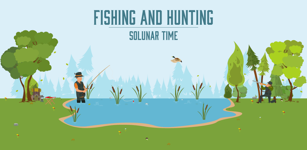 Fishing & Hunting Solunar Time pratinjau tangkapan layar 1