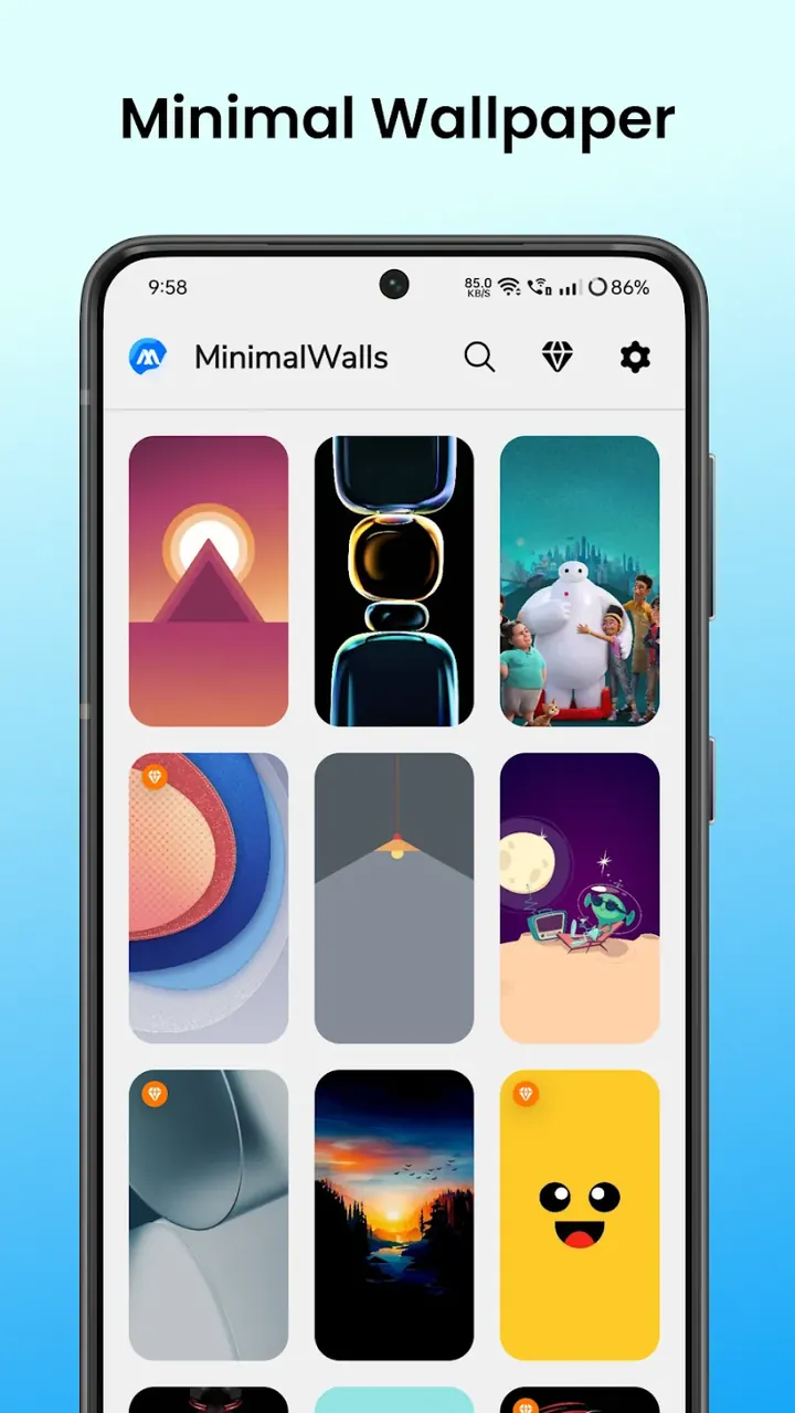 Minimal Wallpapers: Minimalist aperçu 2