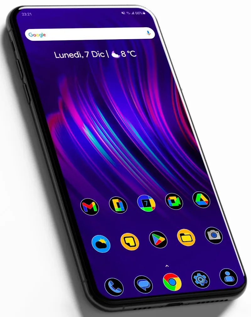 Capture d'écran Pixly Fluo - Icon Pack 2