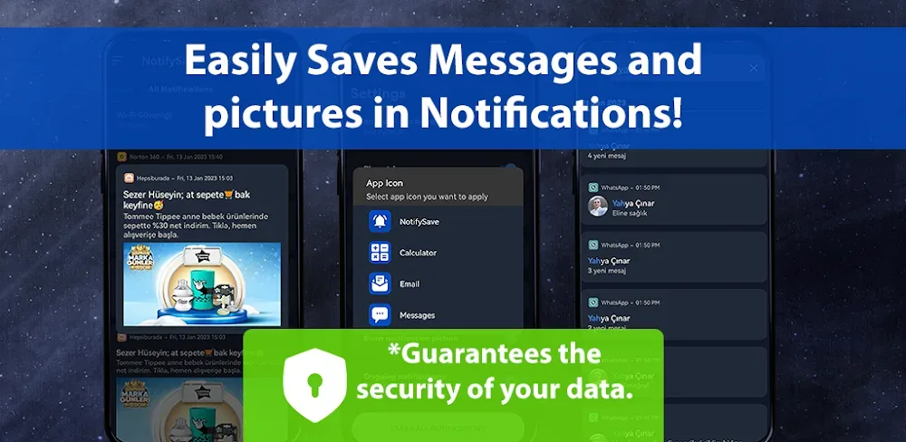 NotifySave Pro screenshot 1