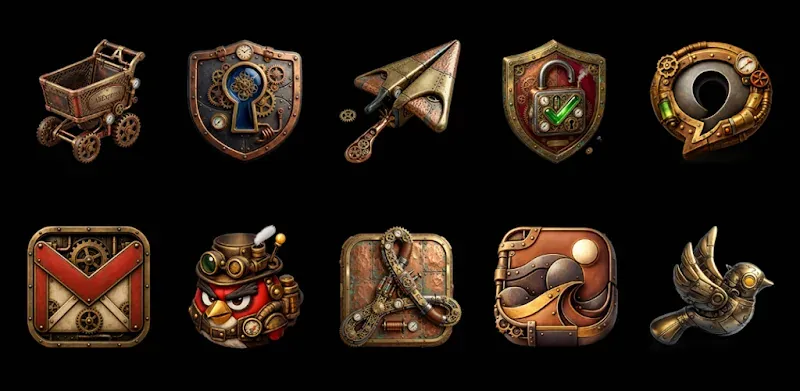 Steampunk - Aperçu de l'écran d'accueil 2