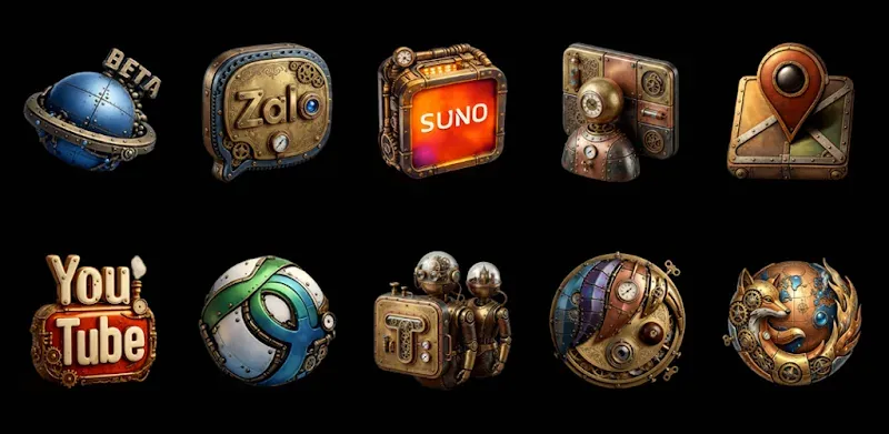Steampunk - Aperçu de l'écran d'accueil 5