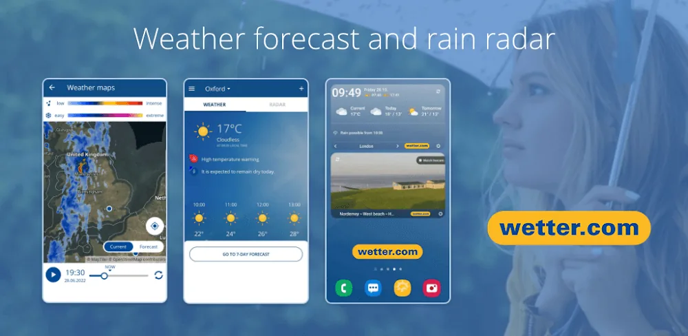 Capture d'écran aperçu wetter.com (Weather24) 1