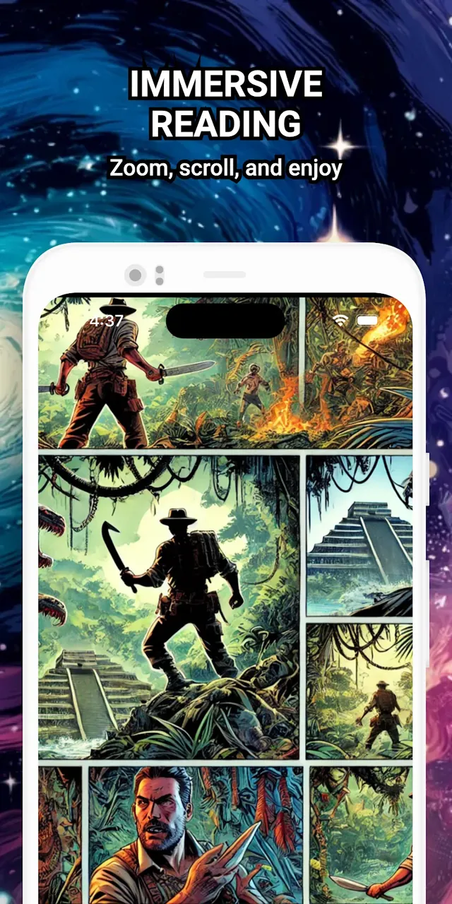 Comic Reader CBR, CBZ & PDF Screenshot 4