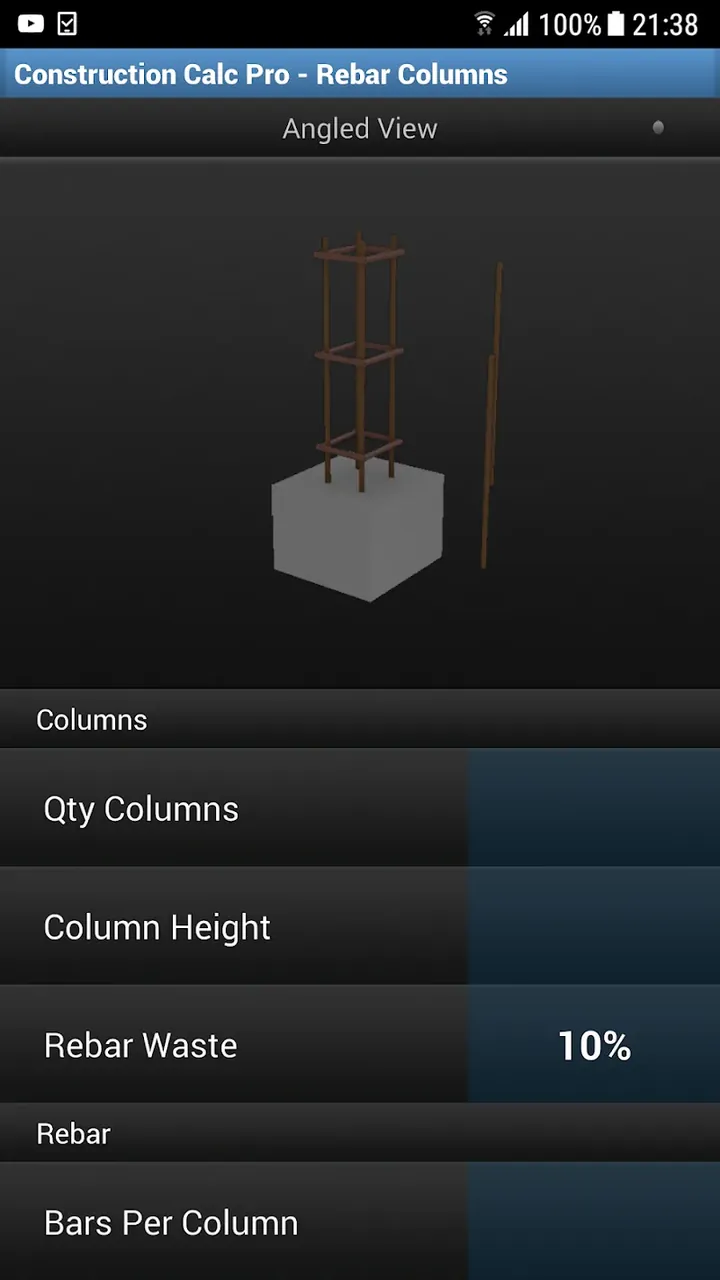 Capture d'écran Construction Calculator Pro 6