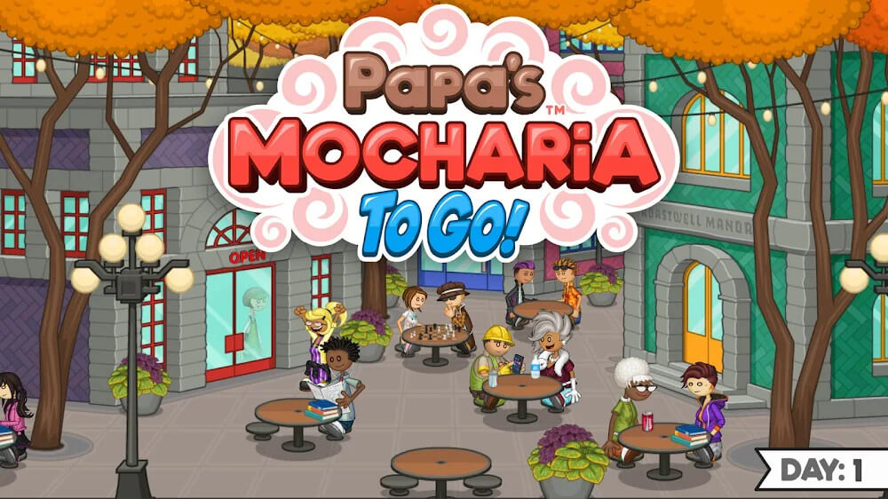 Captura de pantalla 2 de Papa's Mocharia To Go!