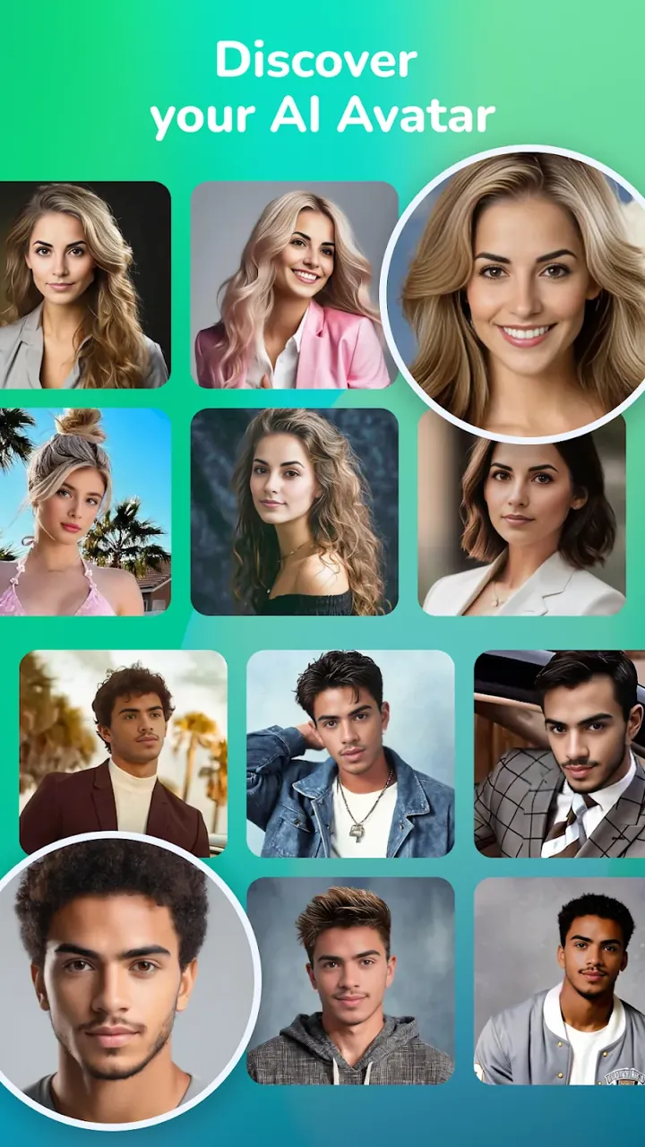 Capture d'écran de l'application Face Me 5