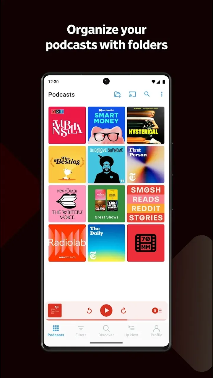 Pocket Casts - Podcast App capture d'écran 4