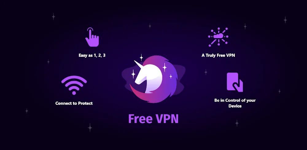 Capture d'écran de l'application FreeVPN 1