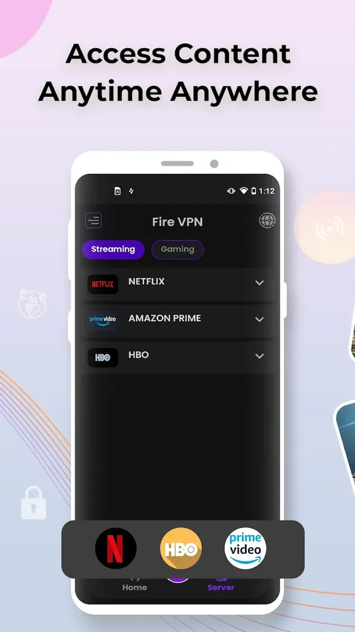 Fire VPN capture d'écran 4