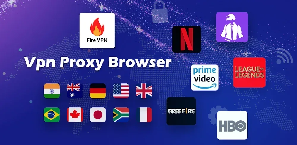 Fire VPN capture d'écran 1