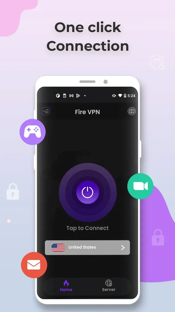 Fire VPN capture d'écran 2