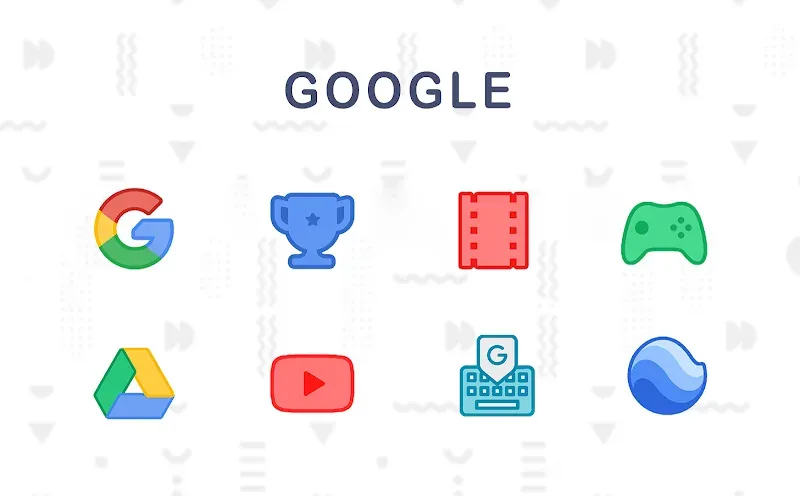 Capture d'écran 4 de Duo Icon Pack
