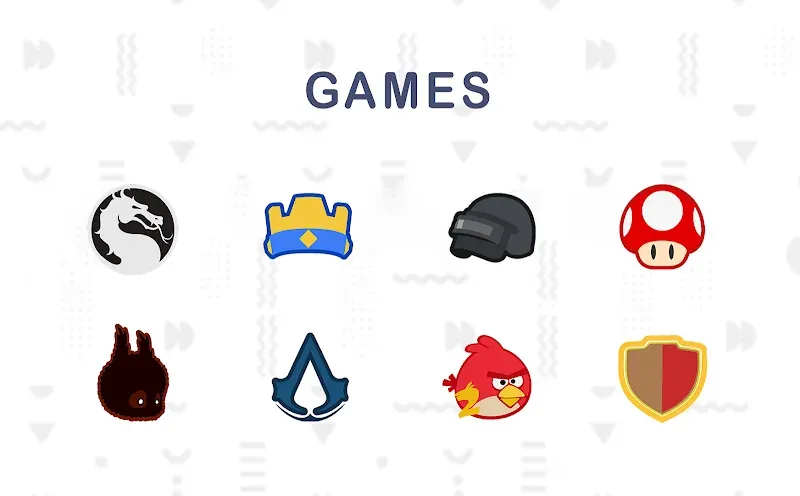 Capture d'écran 3 de Duo Icon Pack