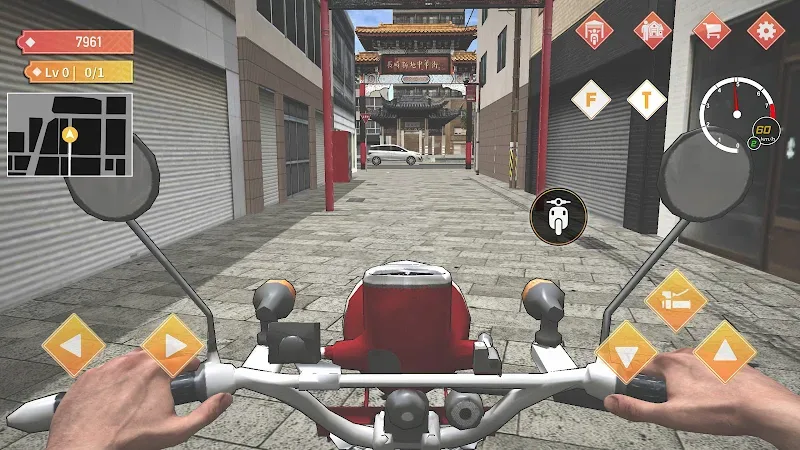 Japan Postman Moto Simulator gameplay screenshot 4