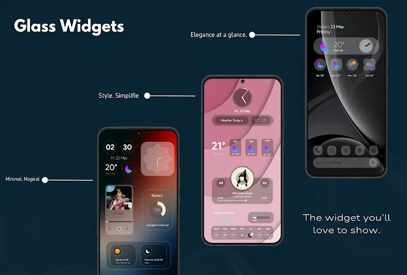 Image d'aperçu 4 de Glass Widgets