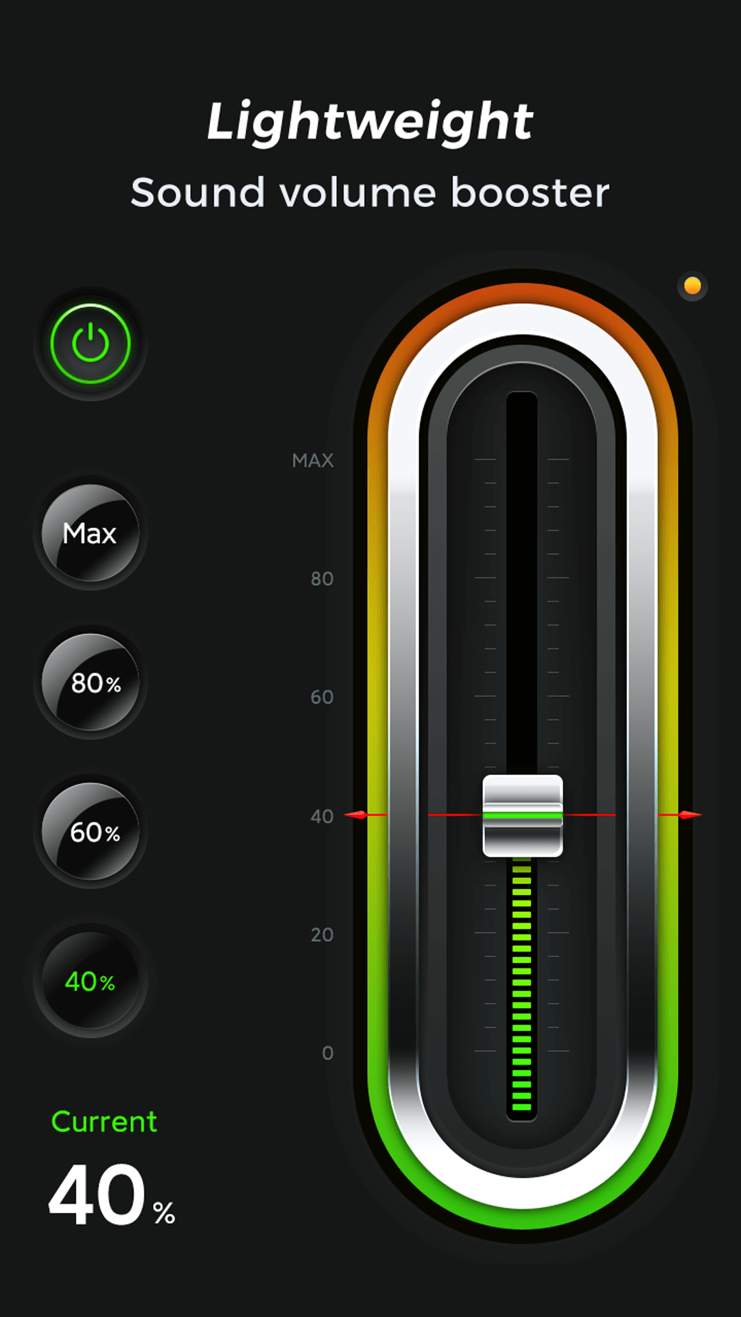 Volume Booster – Loud Speaker aperçu de l'application 2