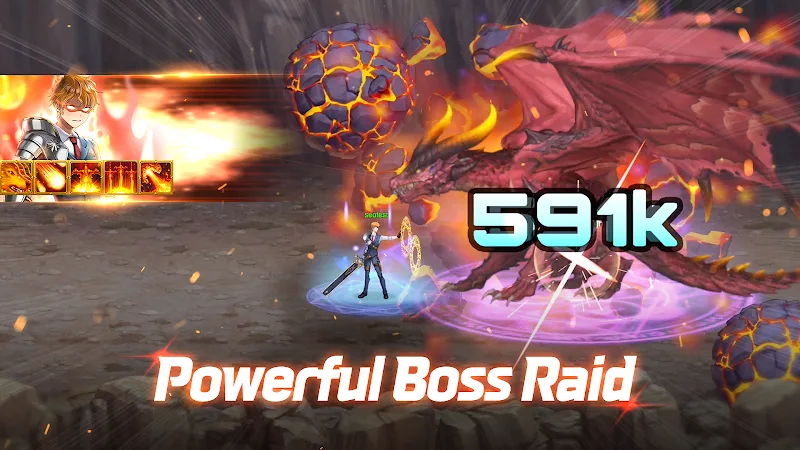 Capture d'écran du gameplay de Battle Ranker in Another World 6