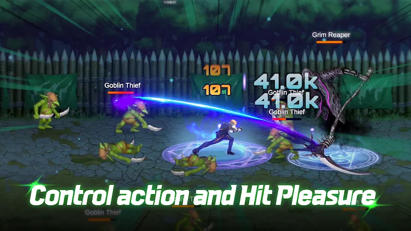 Capture d'écran du gameplay de Battle Ranker in Another World 3