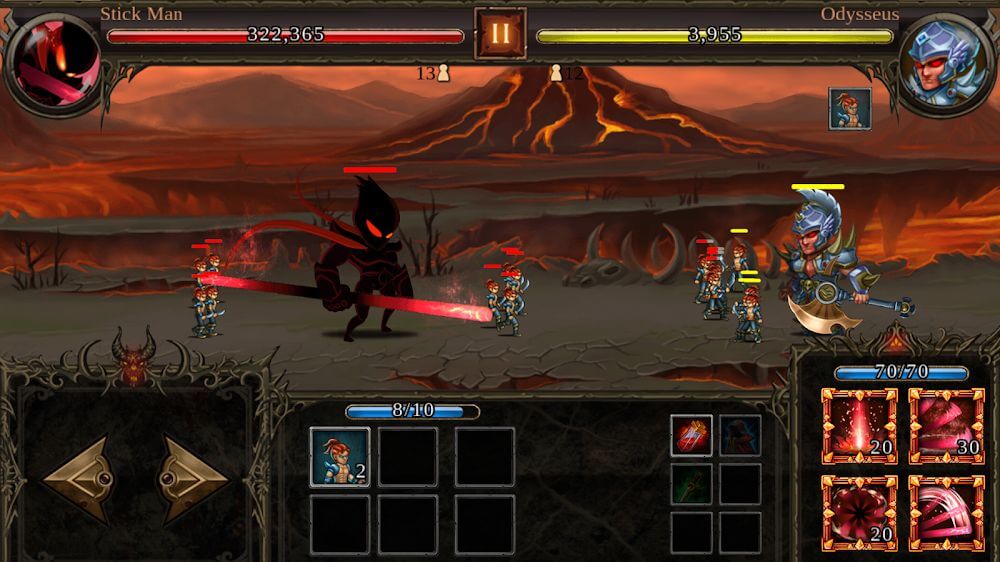 Epic Heroes War gameplay screenshot 2