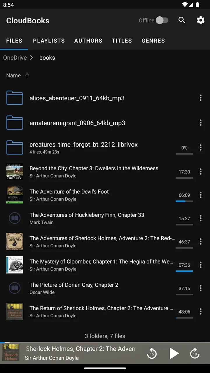Capture d'écran CloudBooks 5