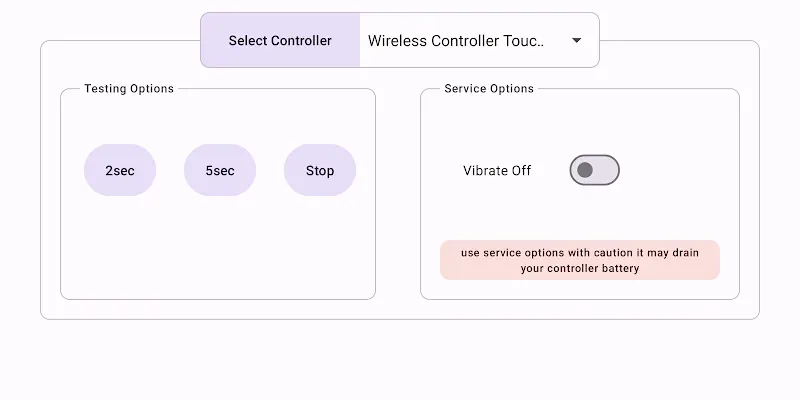 GamePad Tester Lite capture d'écran 5