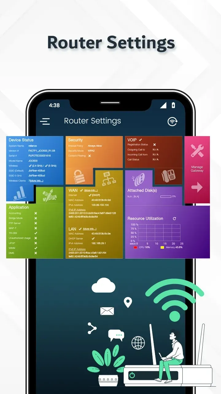 Capture d'écran Router Admin Setup 4