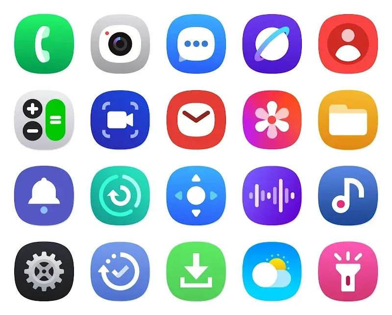 Capture d'écran 3 de One UI IconPack