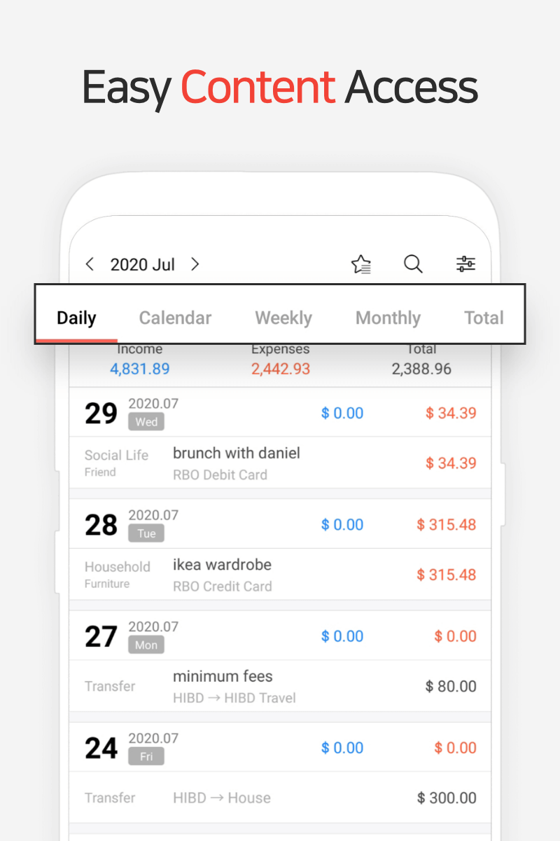 Money Manager Expense & Budget screenshot 2