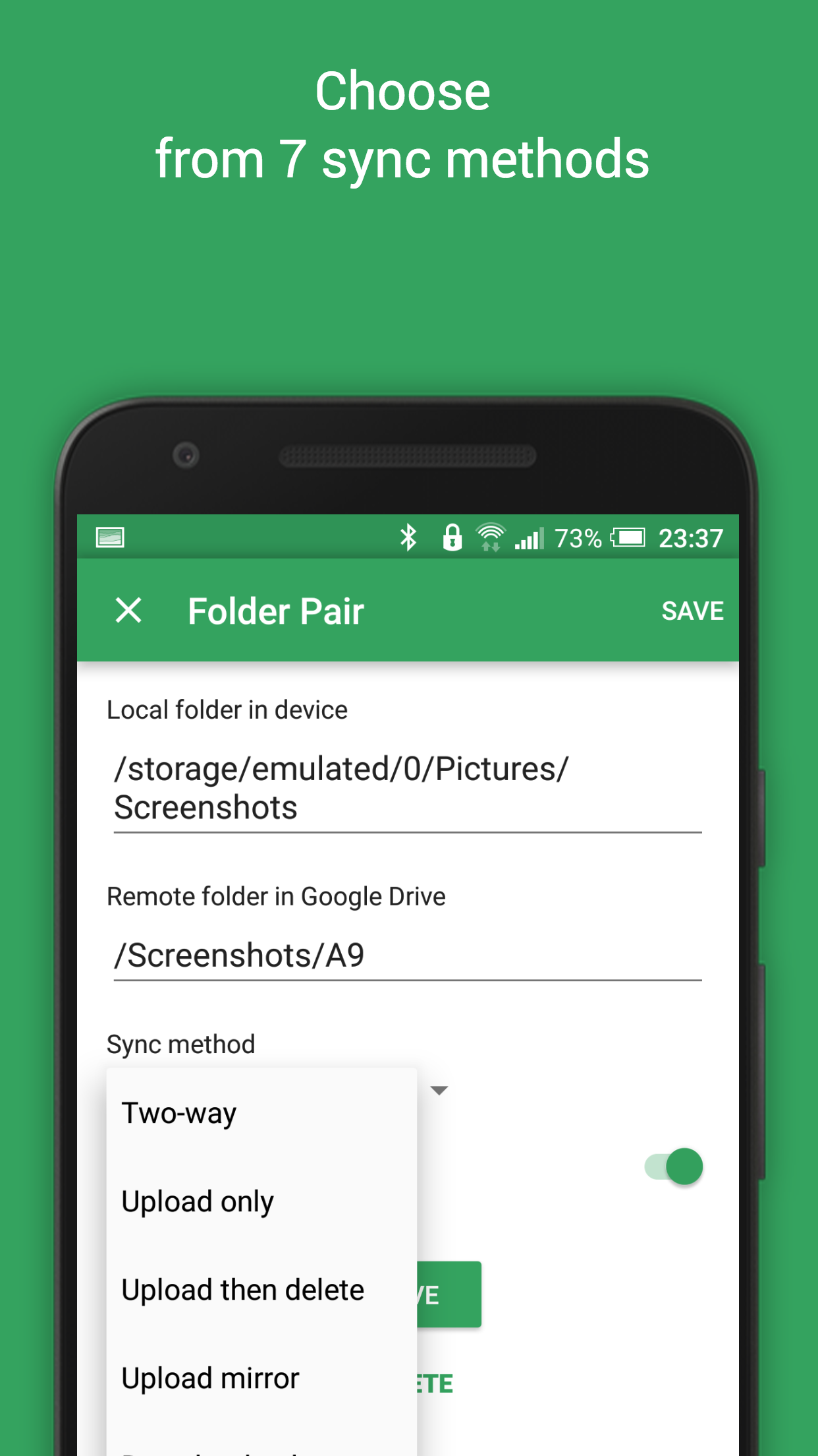 Autosync for Google Drive capture d'écran 5