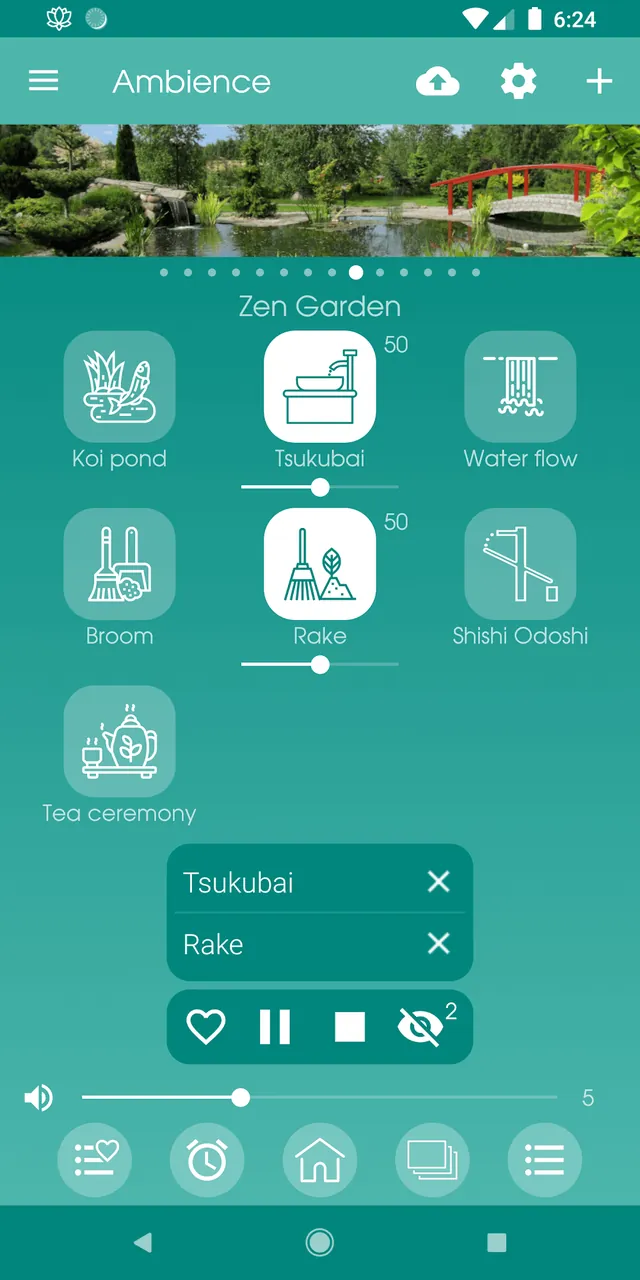 Aperçu de l'application Ambience: sleeping sounds 7
