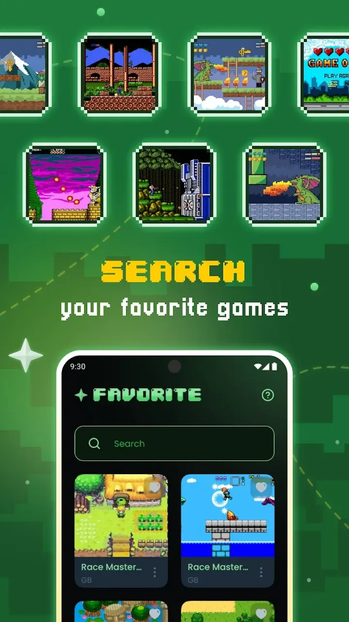 Gamu : Retro Game Hub capture d'écran du jeu 5