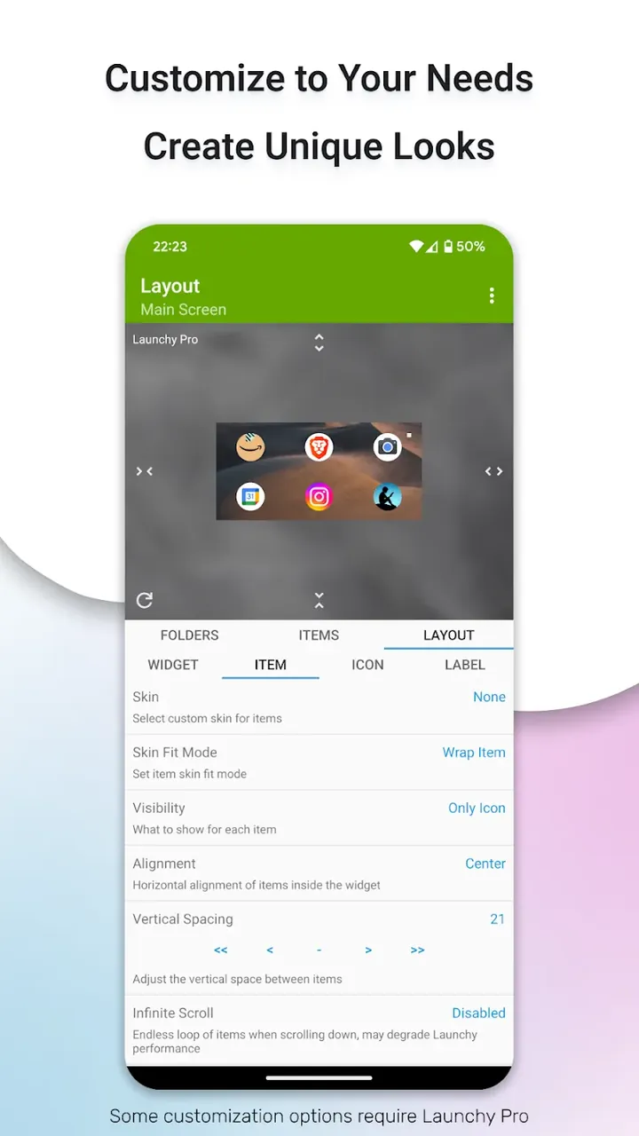 Capture d'écran de prévisualisation Launchy Widget 5