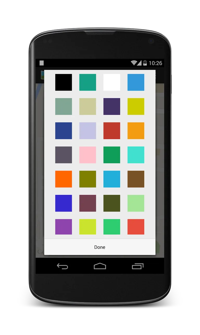 Capture d'écran Map & Draw 7