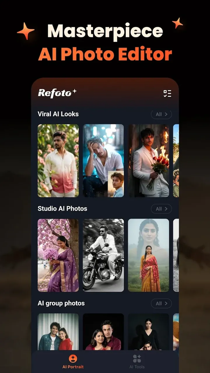 Capture d'écran Refoto 2