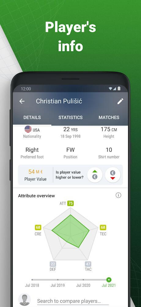 Pratinjau SofaScore 7